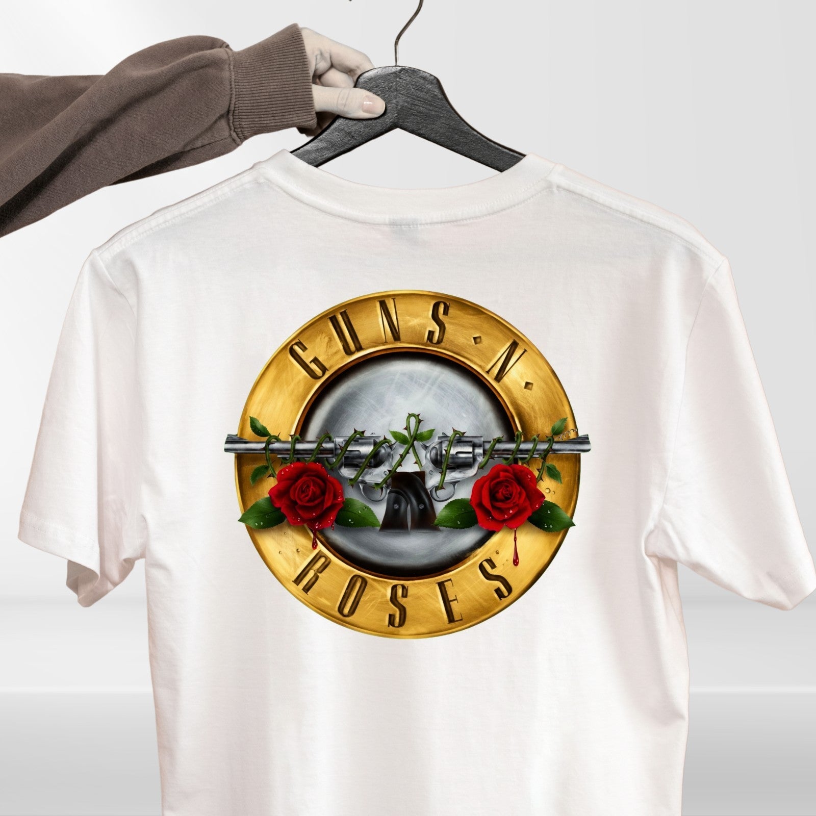 Guns N Roses Tour 2026 T-Shirt 80s Classic Rock Fan Concert Bullet Logo Gift Top