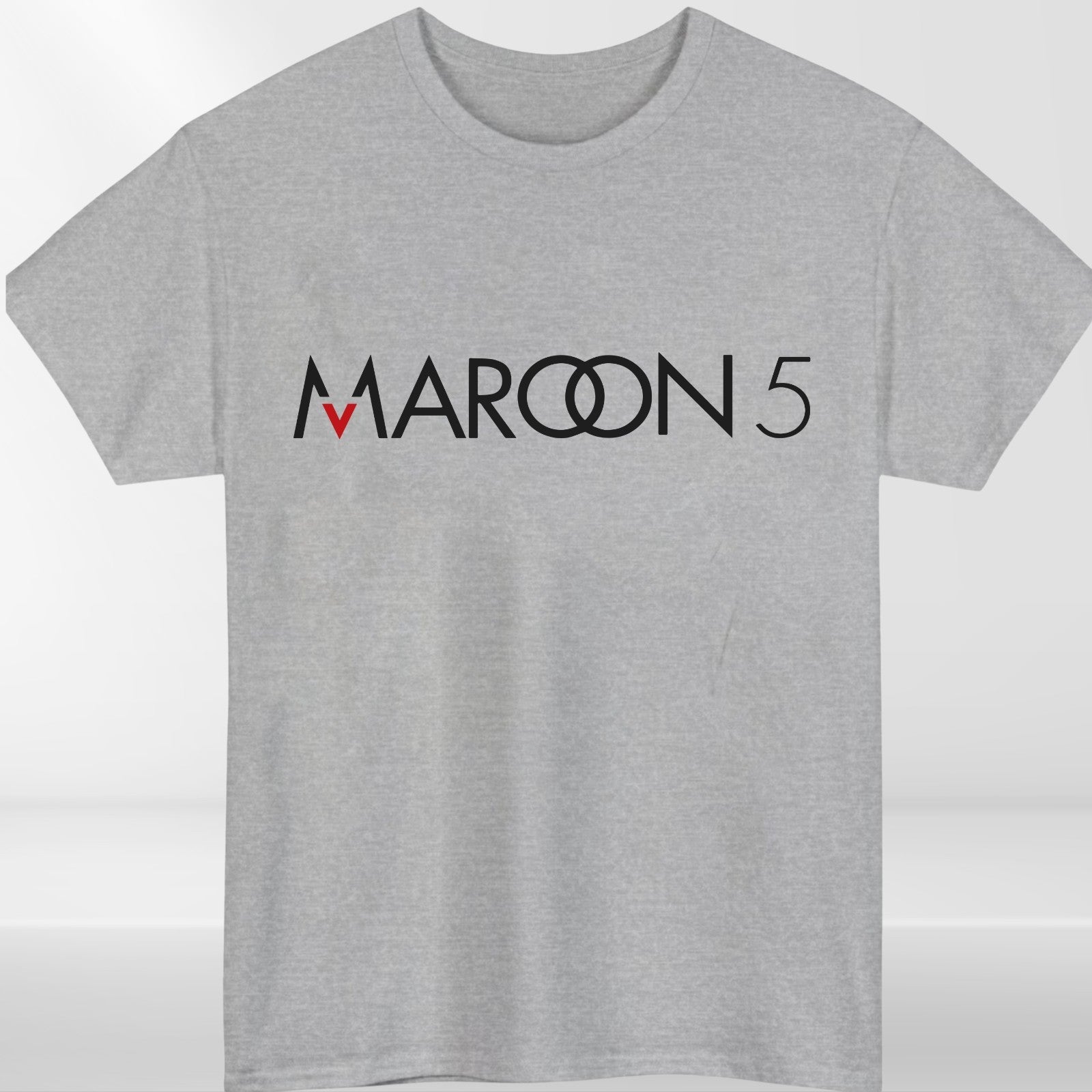 Maroon 5 T Shirt Black Concert Tour Music Band Unisex Cotton Tee Festival UK