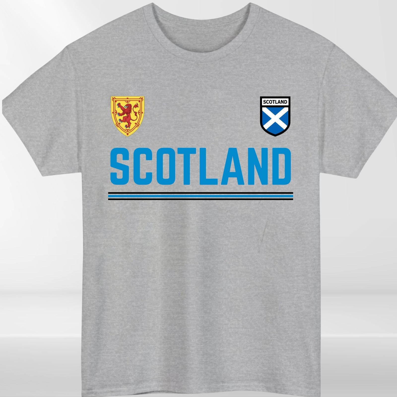 Scotland Lion Rampant T Shirt Saltire Retro Football Womens Fan Tee Top