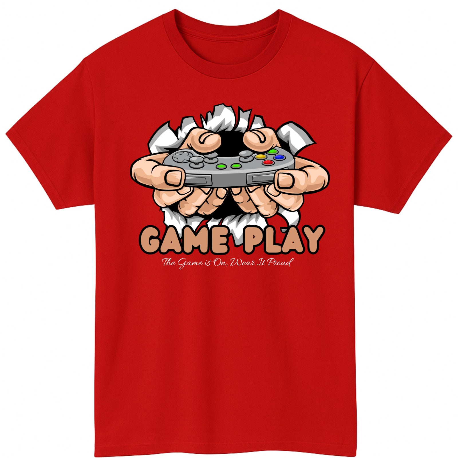 Game Play Gamer Funny Gaming for T-Shirt product view 5