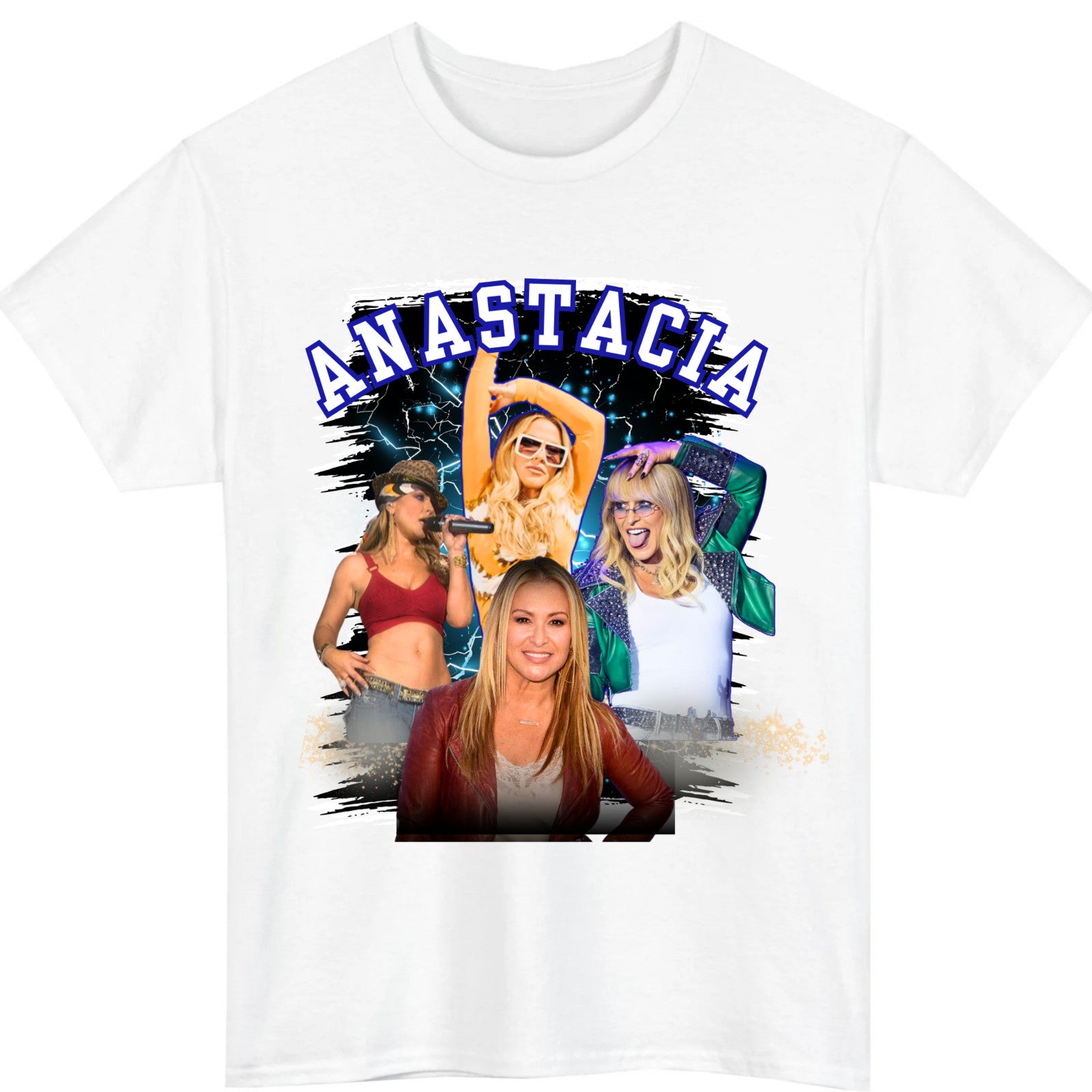 Vintage Pop Rock Aesthetic Strong T-Shirt product view 2