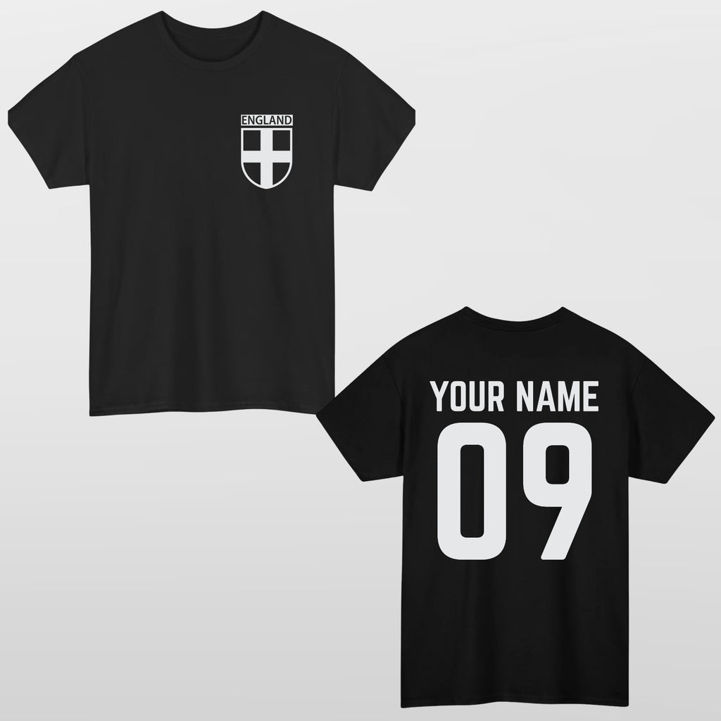 Personalised England Football T Shirt World Cup 2026 Kids Unisex Tee