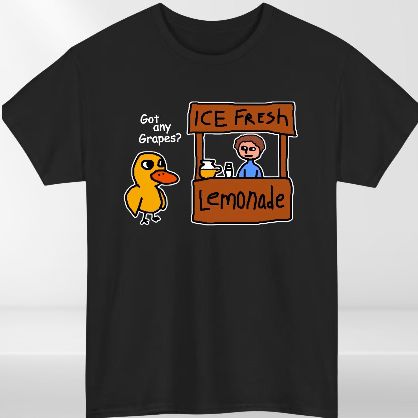 Got Any Grapes Lemonade Boys T-Shirt Funny Memes Novelty Girls Kids Gift