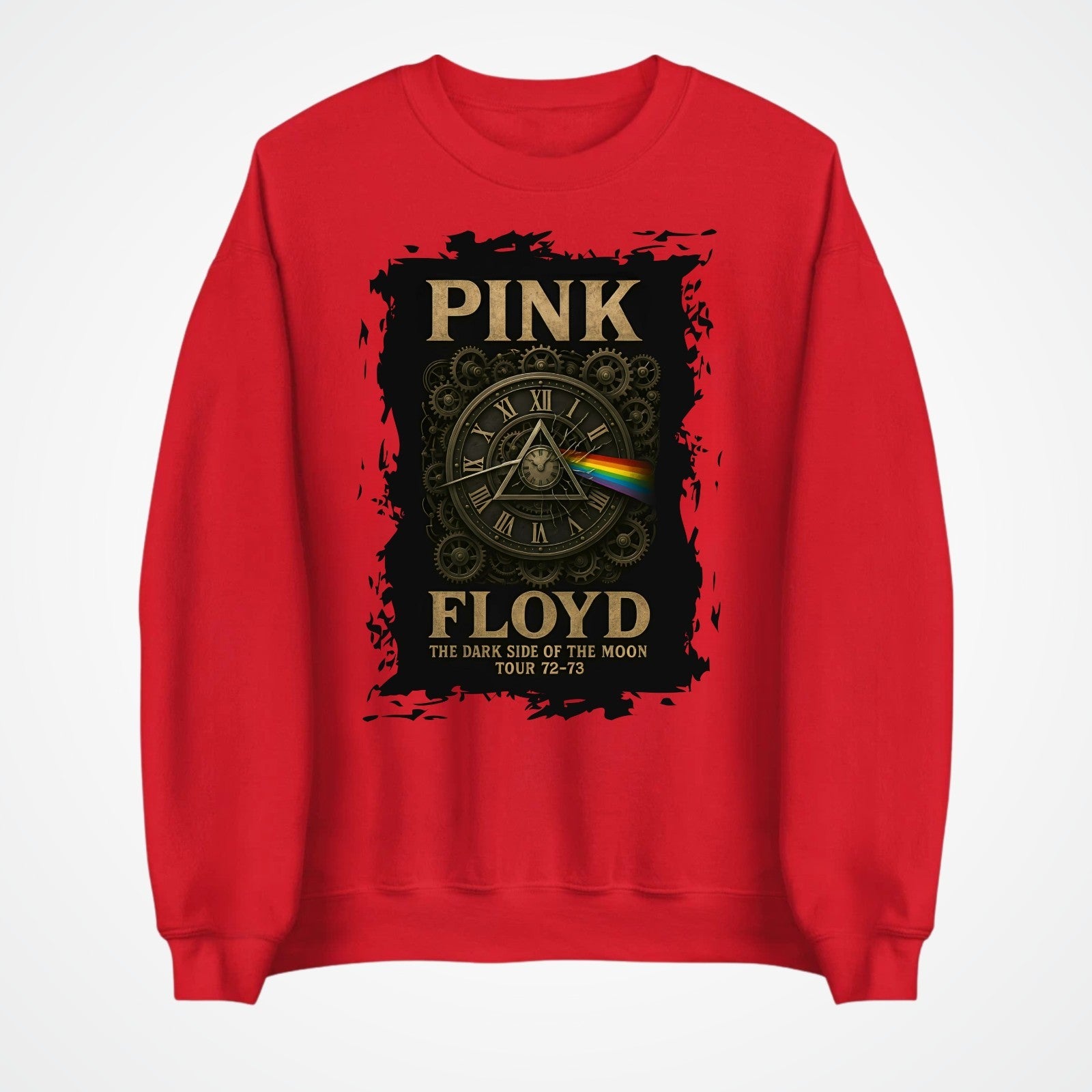Pink Floyd Dark Side Of The Moon Jumper | Vintage Rock Sweatshirt | Unisex 4XL