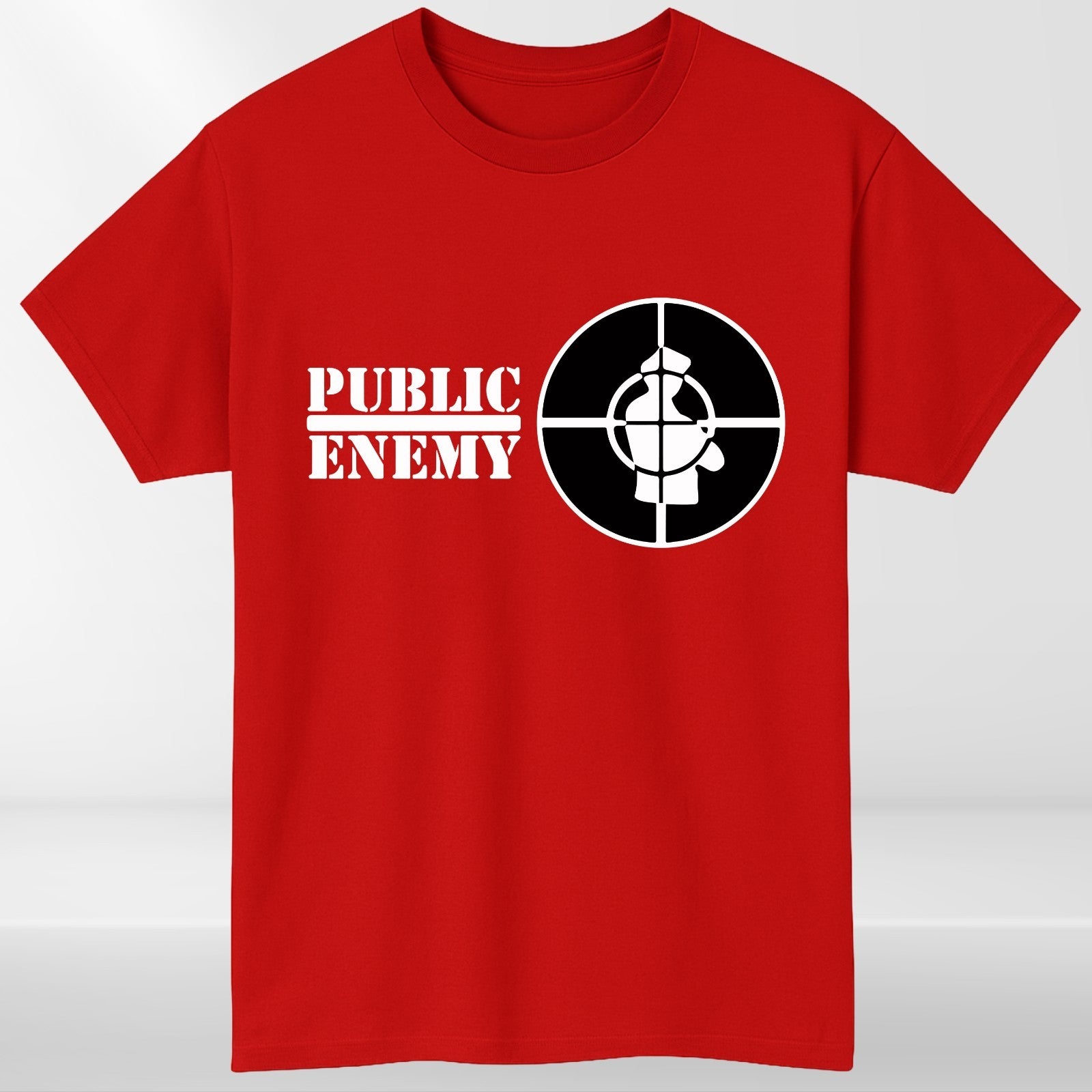 PUBLIC ENEMY T-SHIRT Old School RAP HIPHOP Fight The Power Unisex Tee