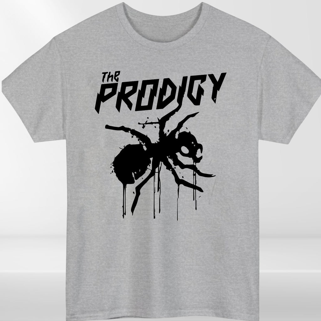 The Prodigy Spider Design On Round Neck Short Sleeve Unisex T-Shirt