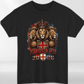 England 2026 Three Lions Inspired T Shirt Football Fan Graphic Gift Tee UK