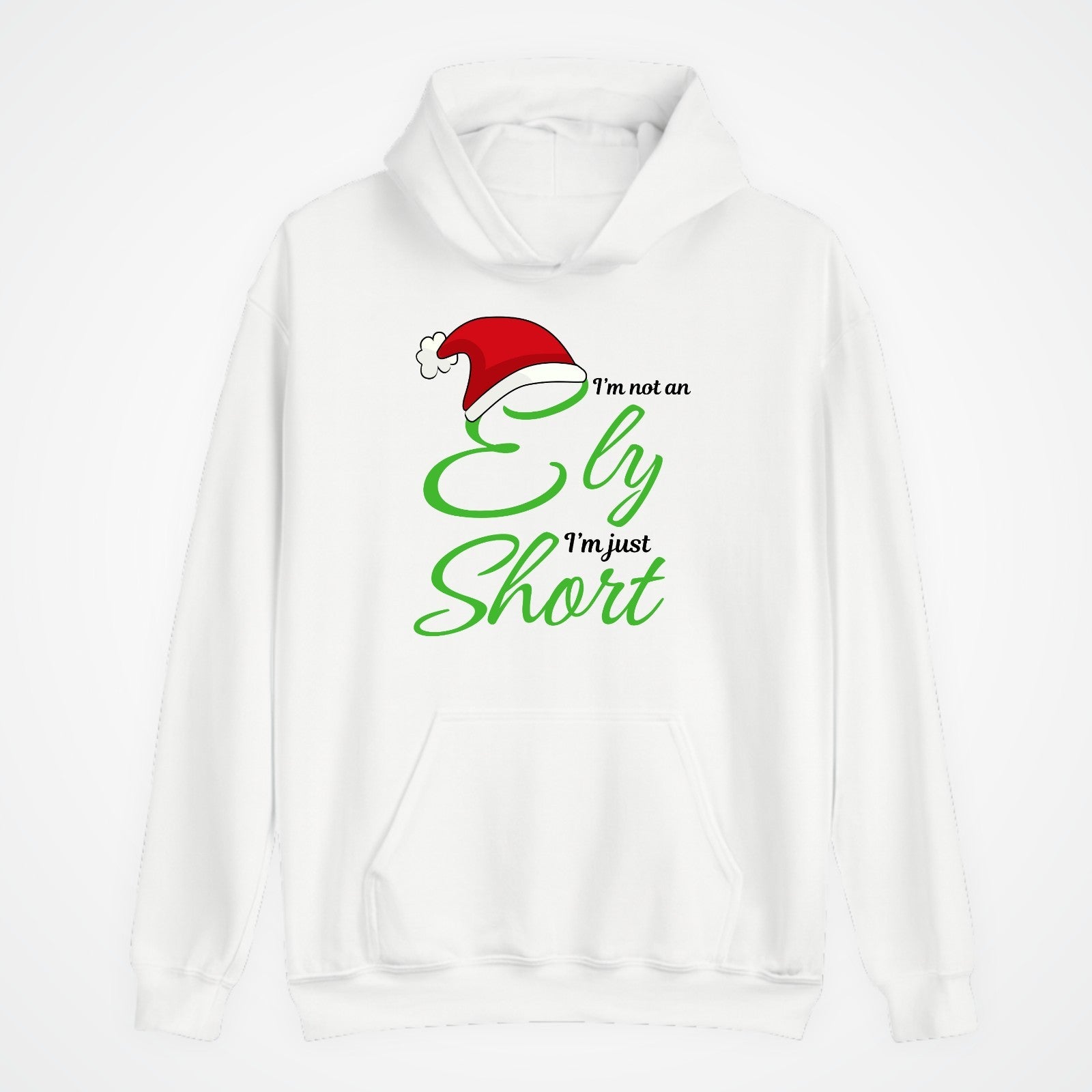 I am not an elf i am just short Funny christmas Hoodie Unisex Xmas Hoodie