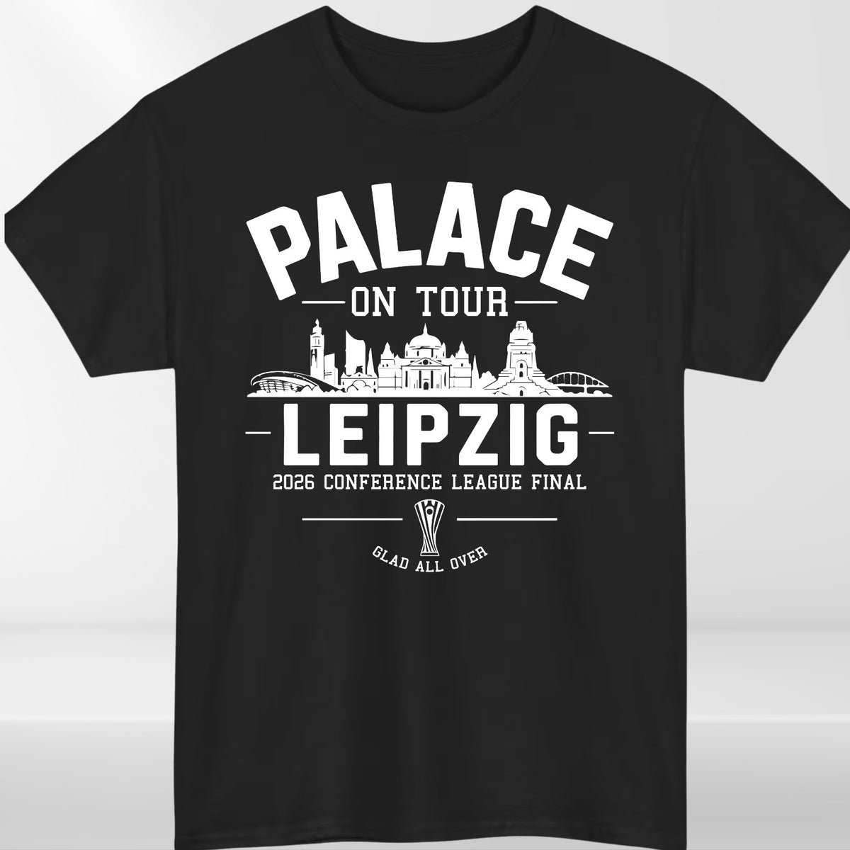Palace On Tour Leipzig 2026 Graphic Unisex T-Shirt Conference League Final Fan