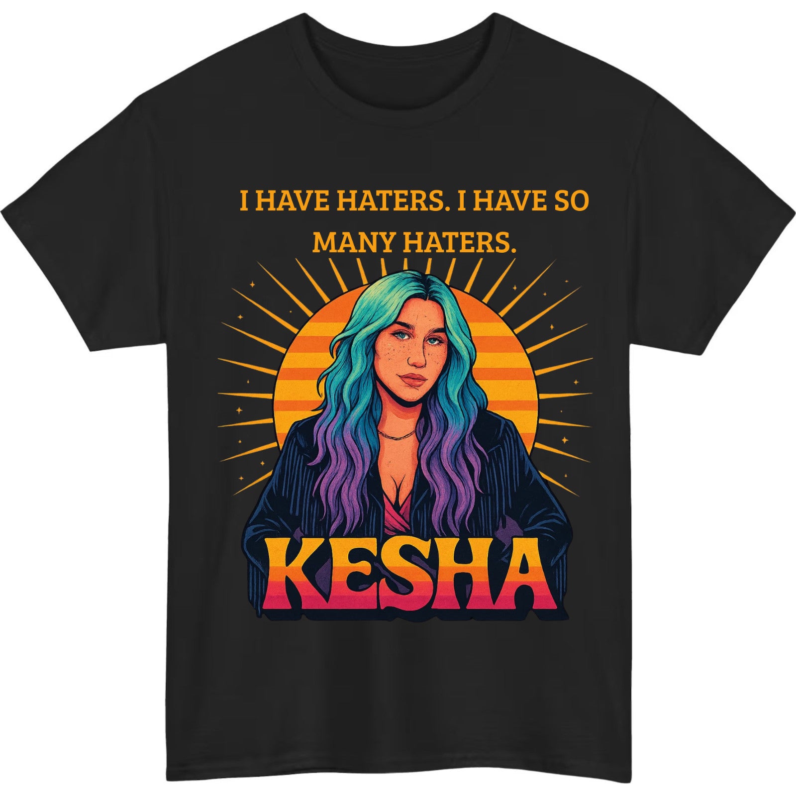 Nostalgic Music Aesthetic T-Shirt | Colorful Fun Pop Graphic Tee