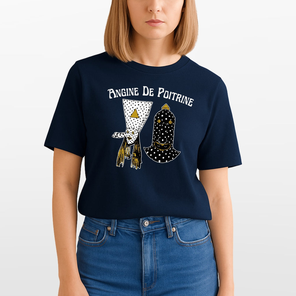 Angine De Poitrine Music Band Unisex T-Shirt, Music Lover Unisex Band Tee Top