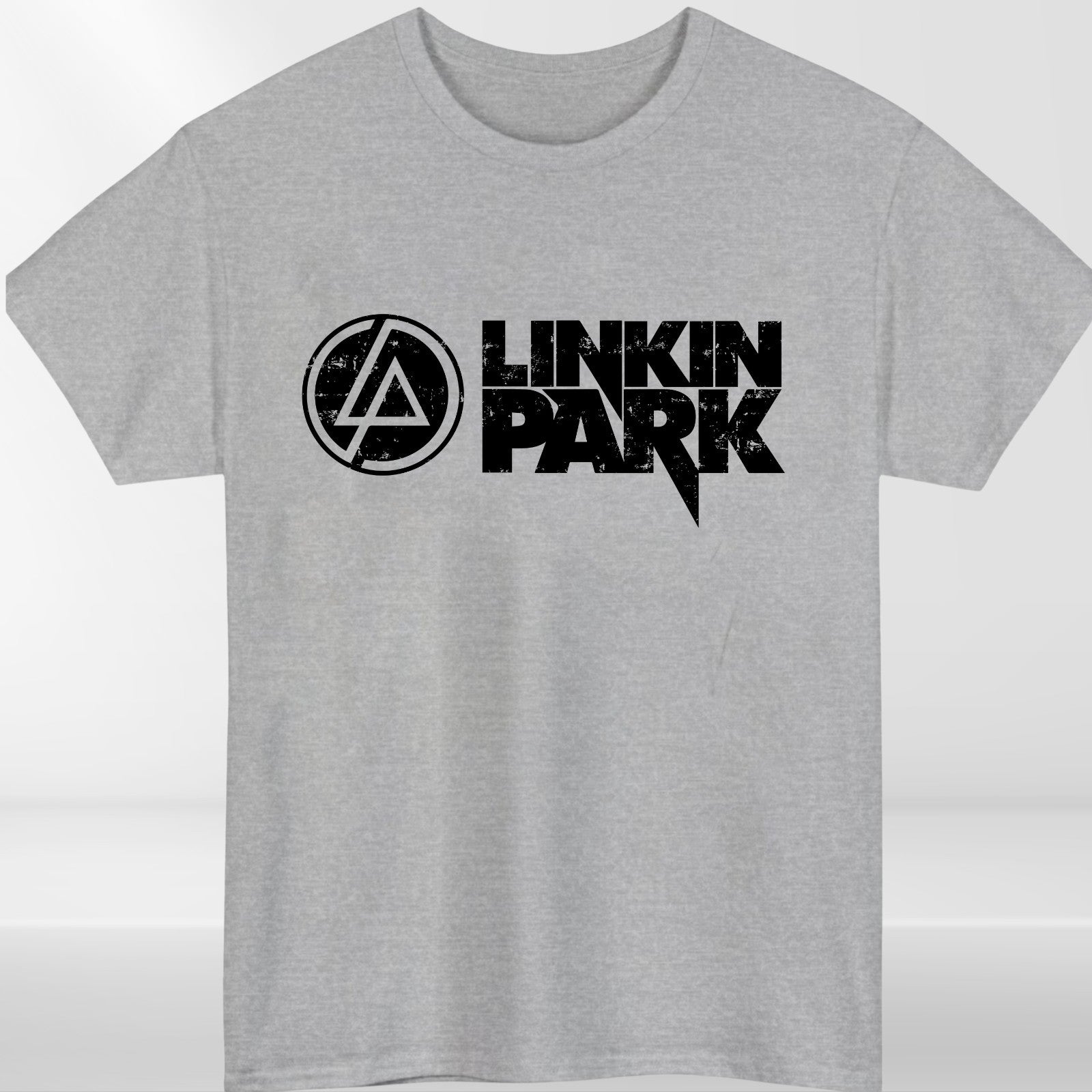 Linkin Park Logo T-Shirt Black Nu Metal Rock Band Tee Unisex