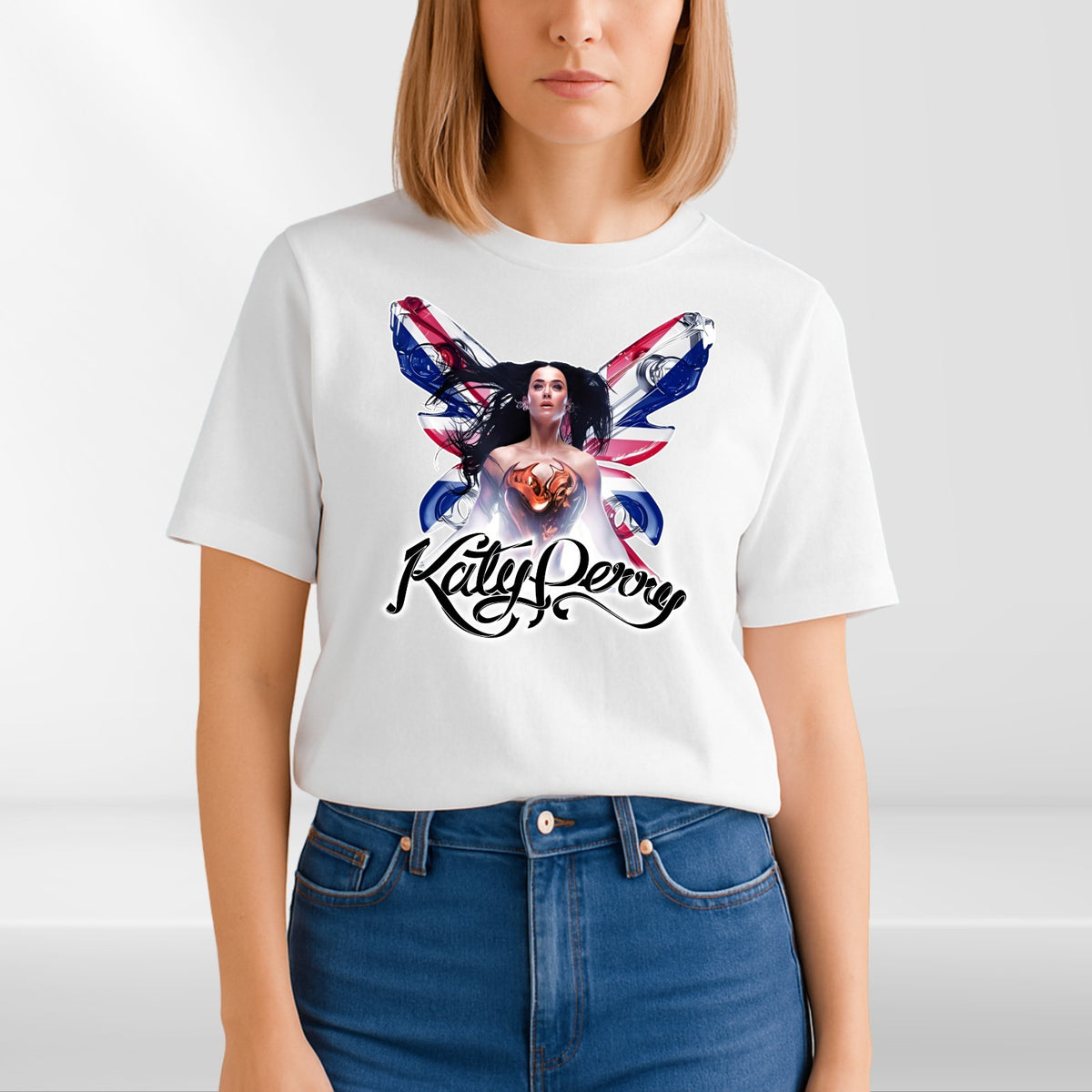 Katy Perry Music Inspired Lifetimes Tour Graphic T Shirt Unisex Fan Gift Tee Top