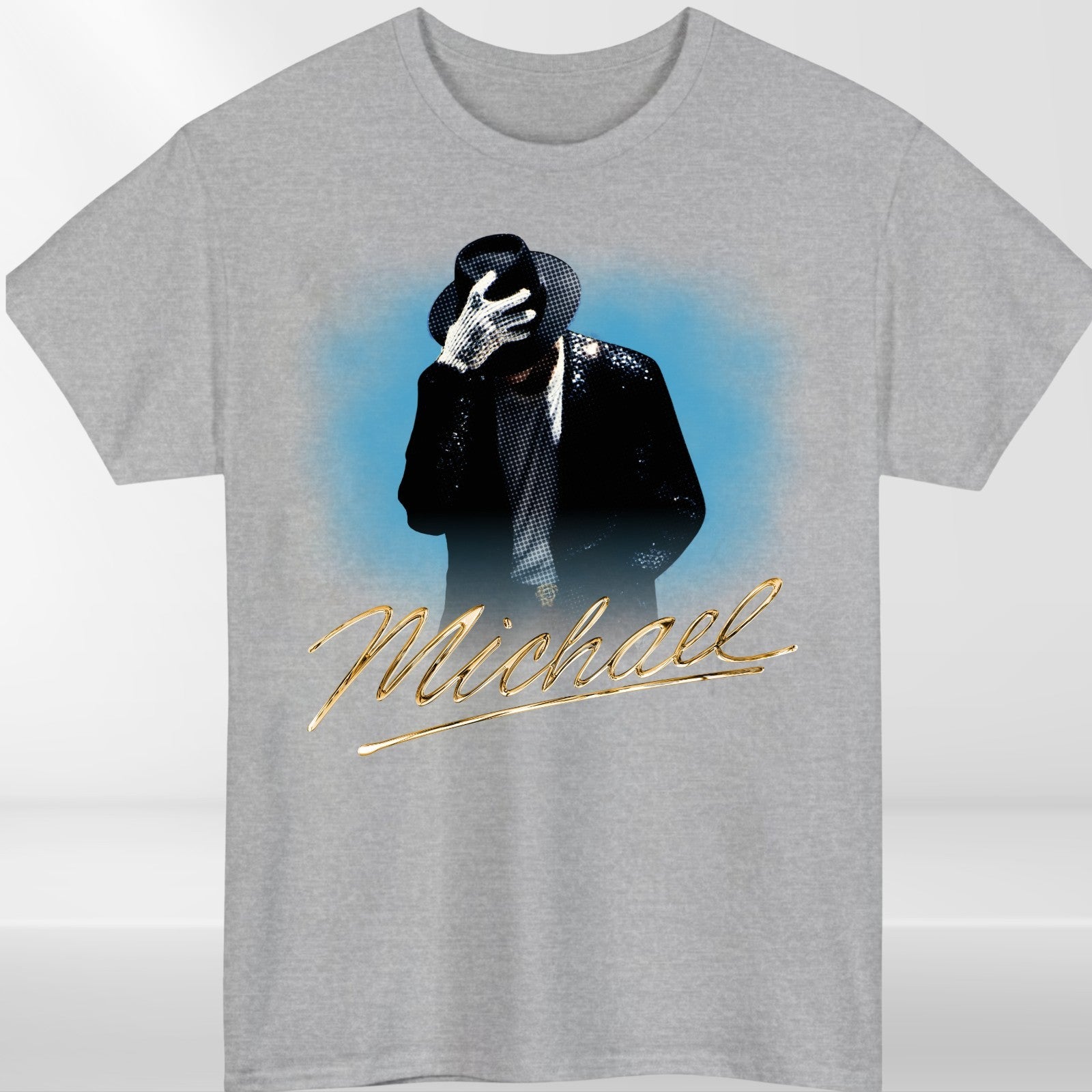 Michael Jackson T Shirt Moonwalk King Pop Dance Graphic Unisex Tee
