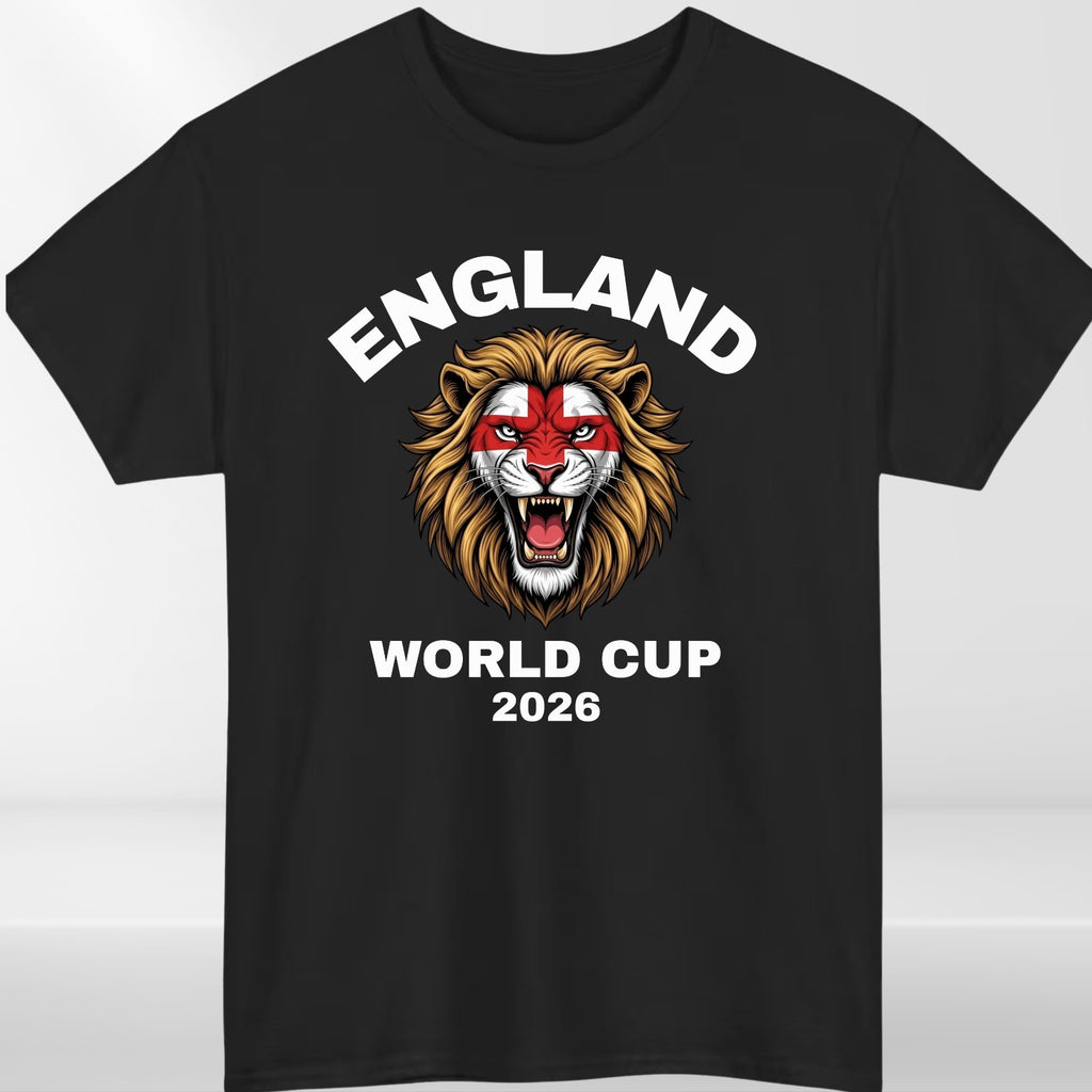 ENGLAND World Cup 2026 Adult T-Shirt Football Coming Home Soccer Unisex Tee