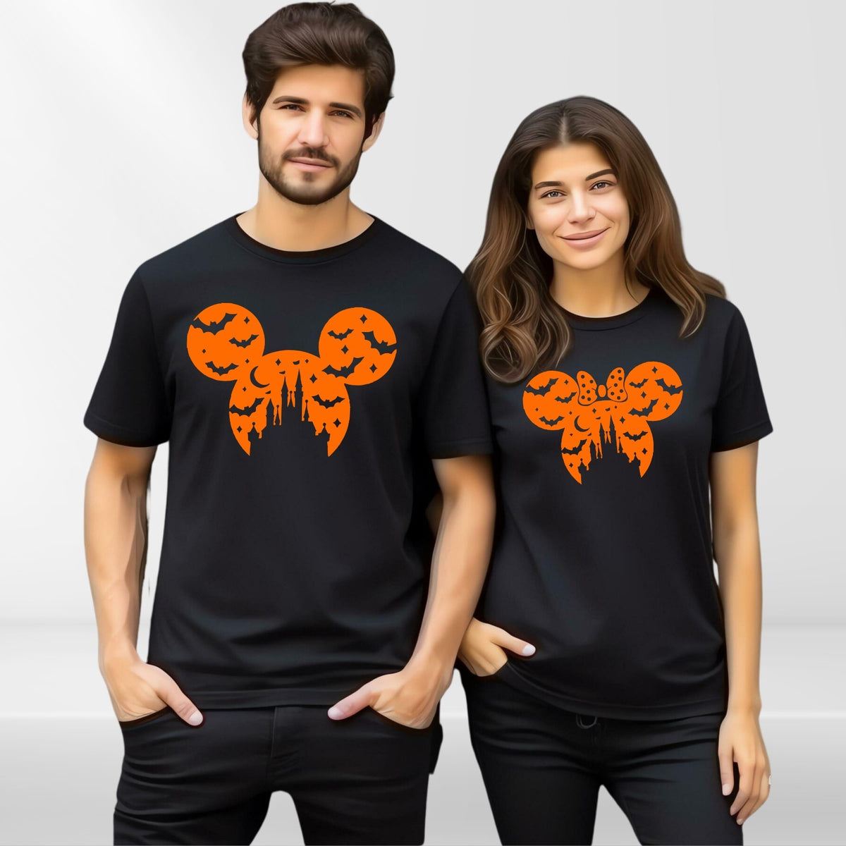Halloween Mouse Inspired Horror Graphic T Shirt Spooky Unisex Tee Gift UK