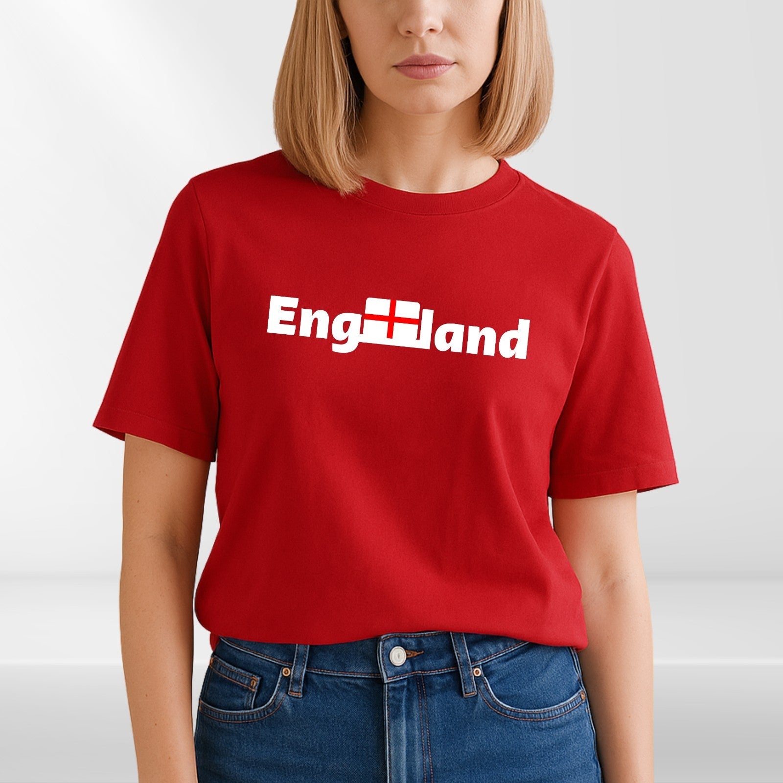 England St George Cross T-Shirt | England Flag Graphic Tee | Unisex UK Fan Shirt