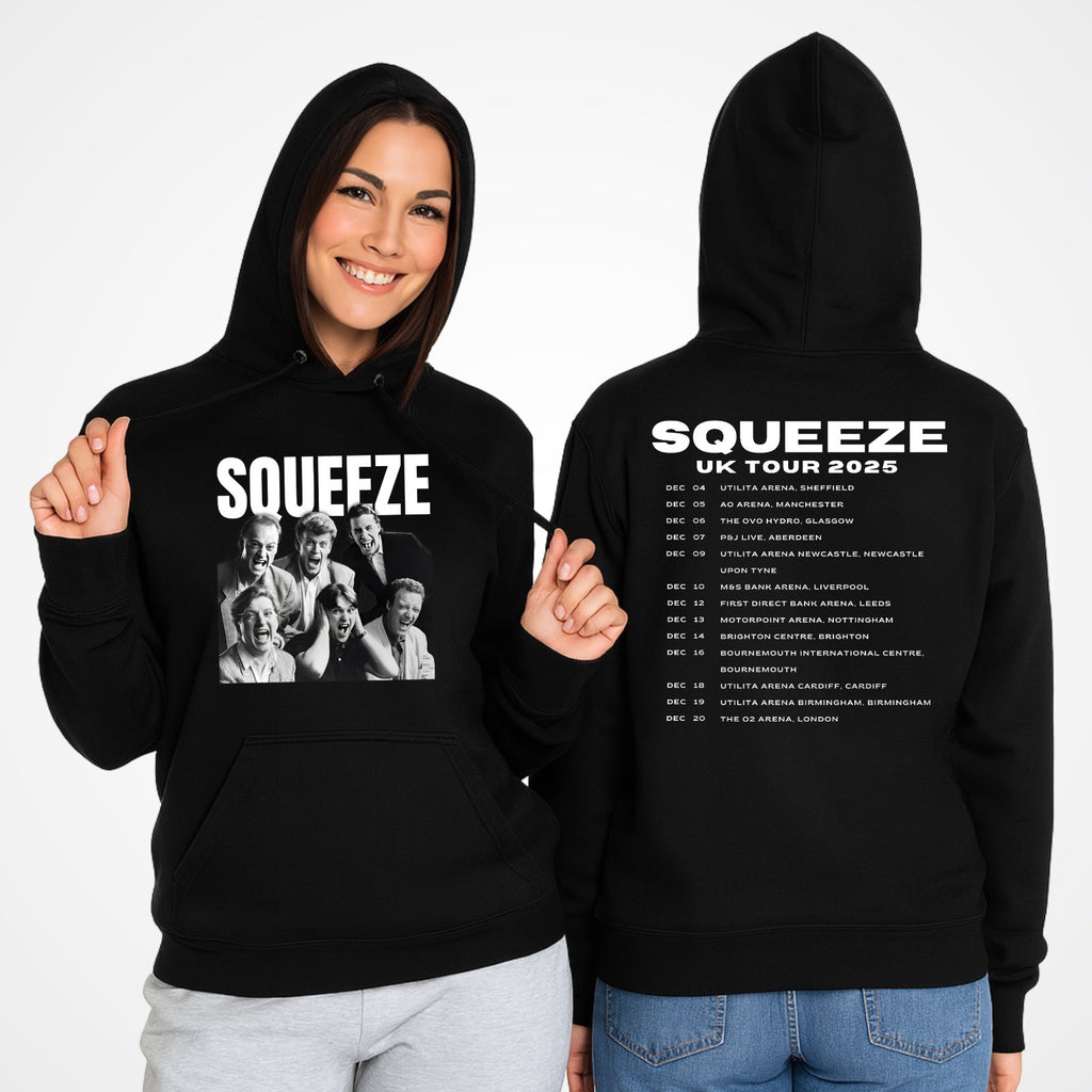 80s British Pop UK Tour 2025 Hoodie | Retro Band Hoodie|Music Lovers Gift 3Y–4XL
