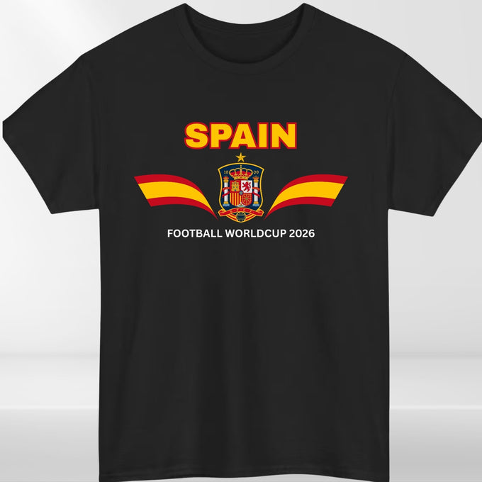 Spain 2026 Football Supporter T-Shirt