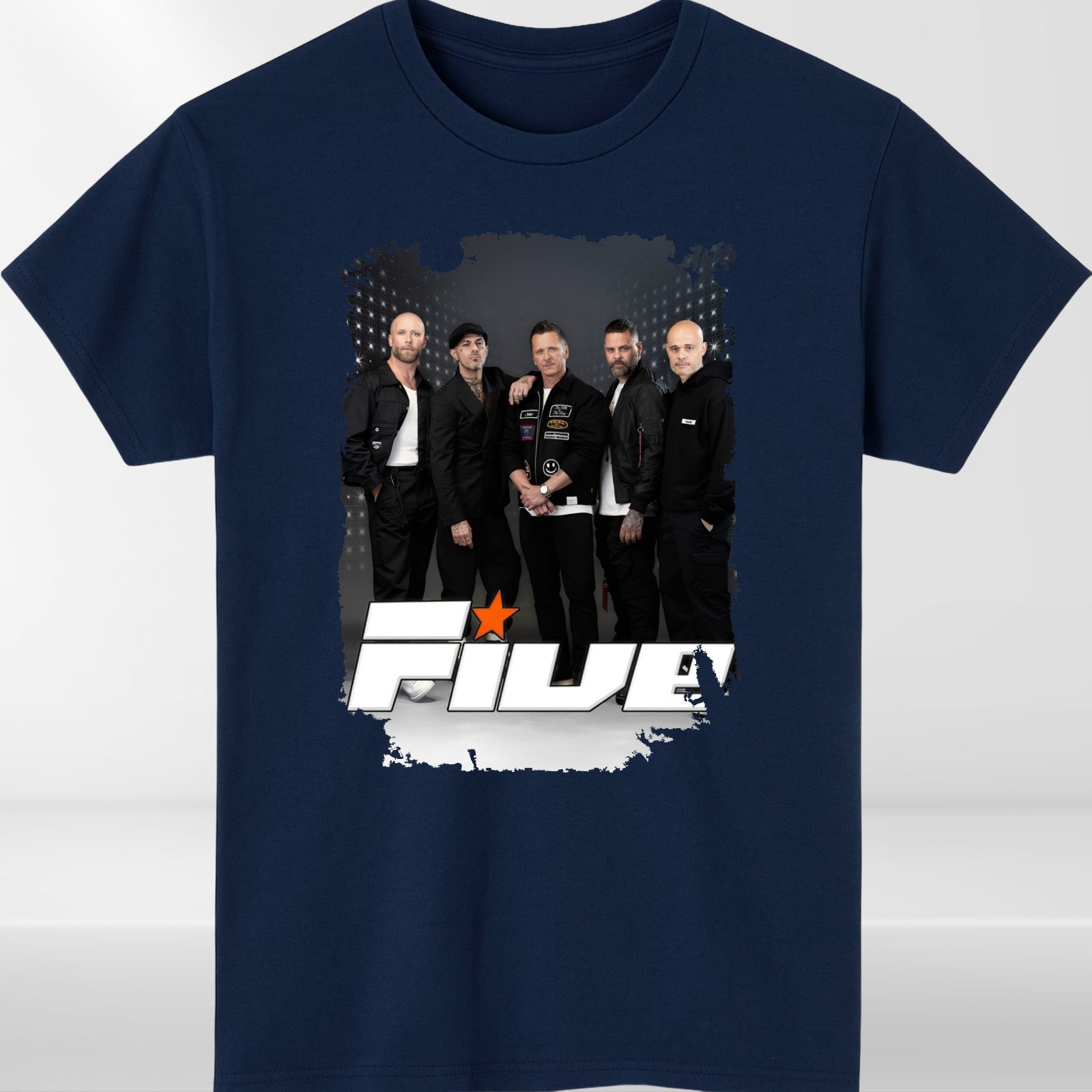 Five Band Concert T-Shirt Keep On Moving 2025 Tour t tshirt Retro Pop Gift Top
