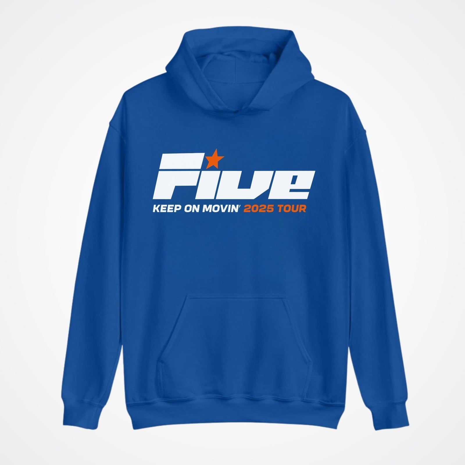 Five Keep On Movin Tour 2025 Hoodie Uk Pop Tour Concert Fans Gift Unisex Jumper