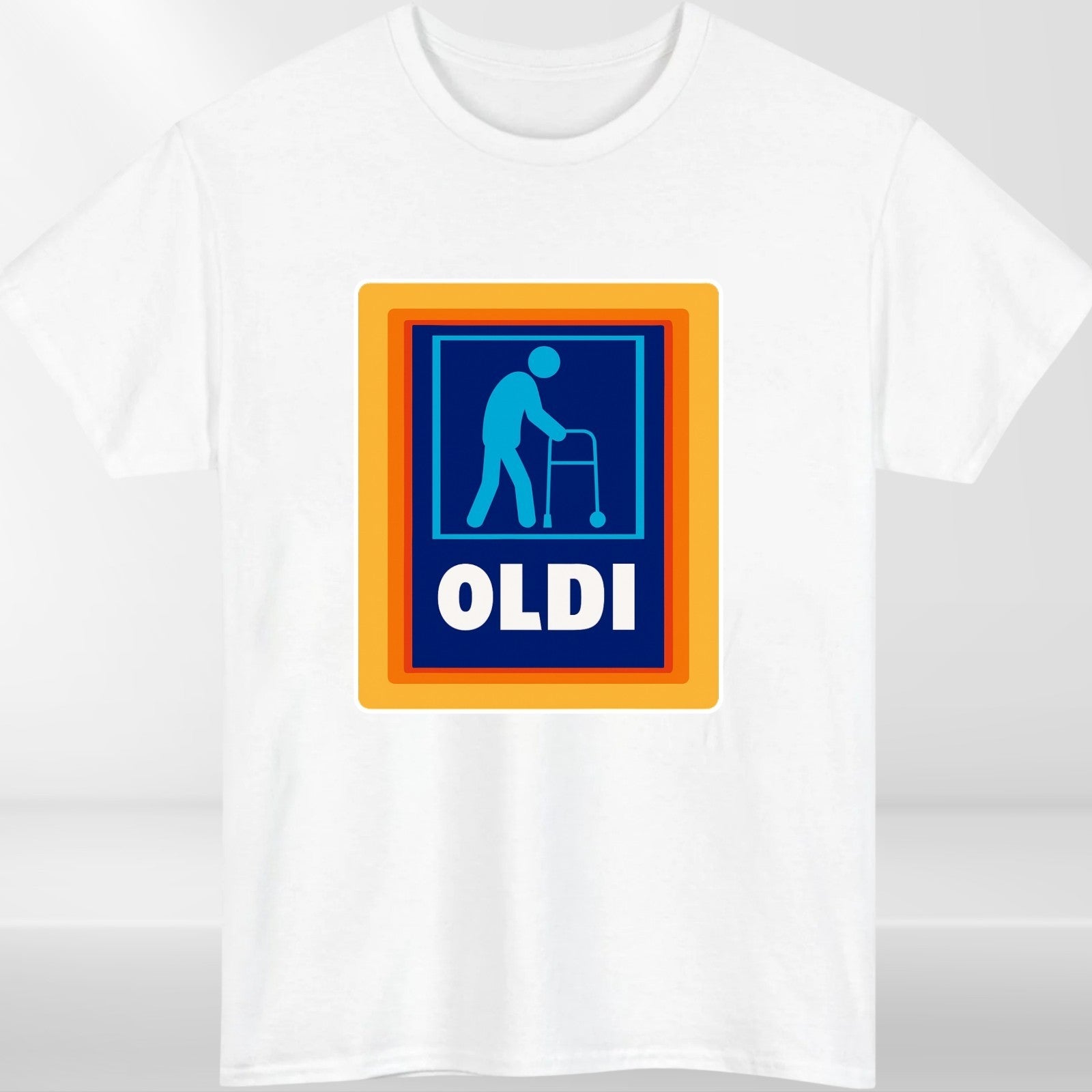 Fathers Day Funny Oldi Parody For Dad T-Shirt product view 2