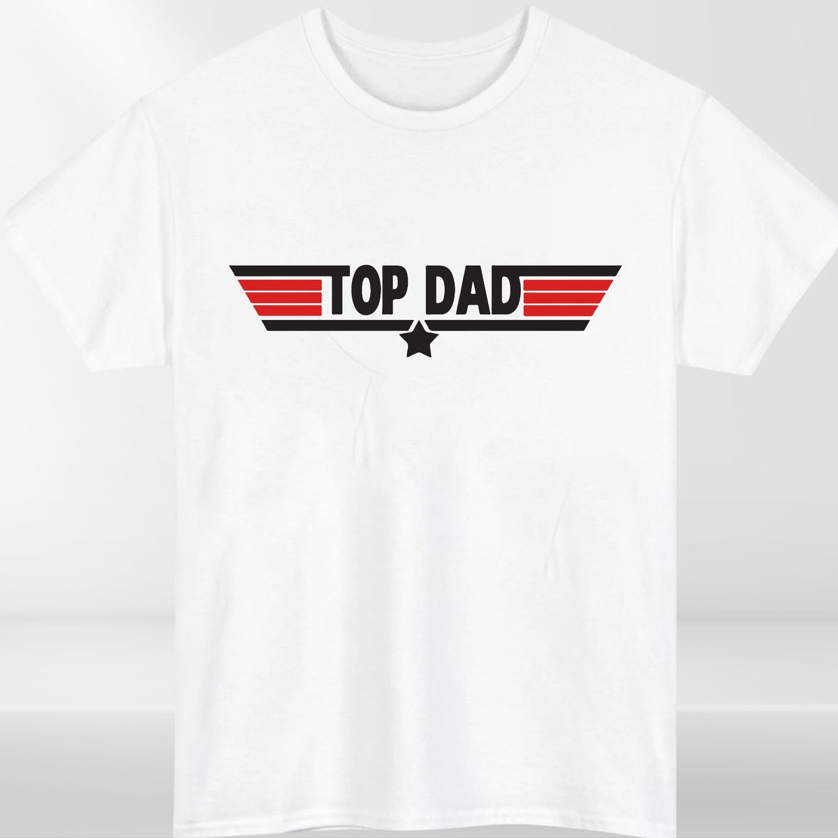 Top Dad Mens T Shirt Fathers Day Birthday Funny Gift Unisex Tee Top