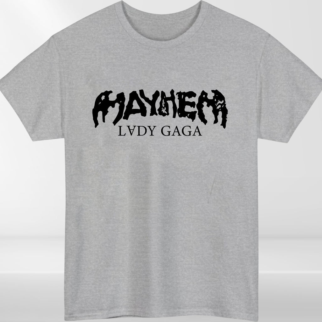 Edgy Music Fan Graphic T-Shirt | Mayhem Style Gothic Rock Tee | Unisex Fashion T
