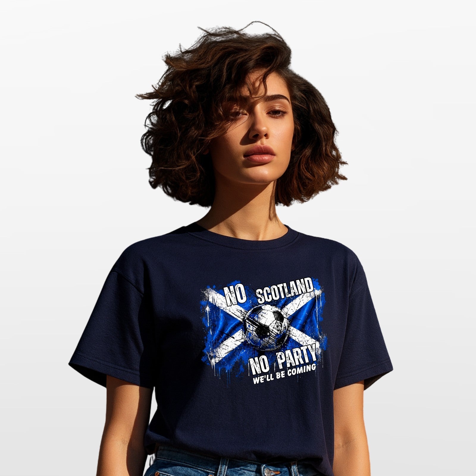 Scotland Football Fan T-Shirt 2026 Tournament Tee Unisex Graphic Printed Top