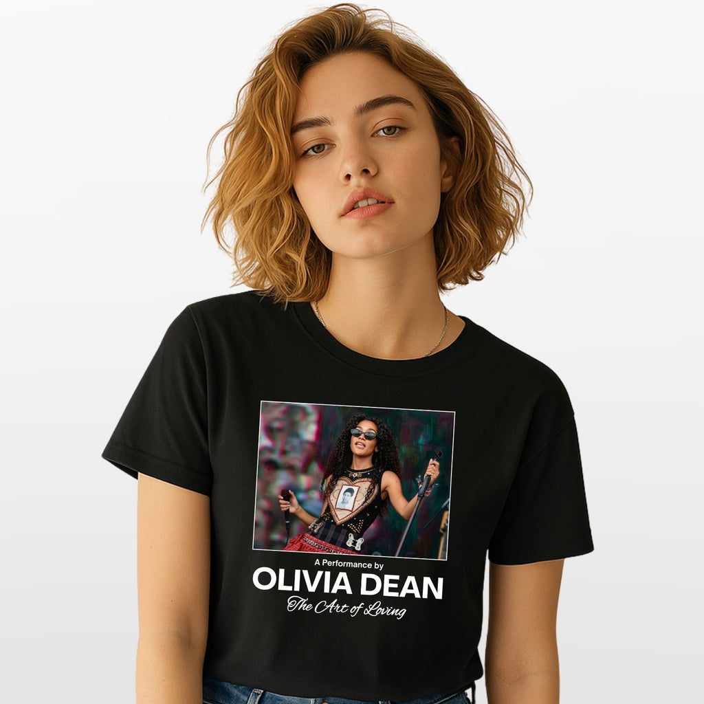 Olivia Dean The Art of Loving Tour T-Shirt + Tour Dates – Unisex