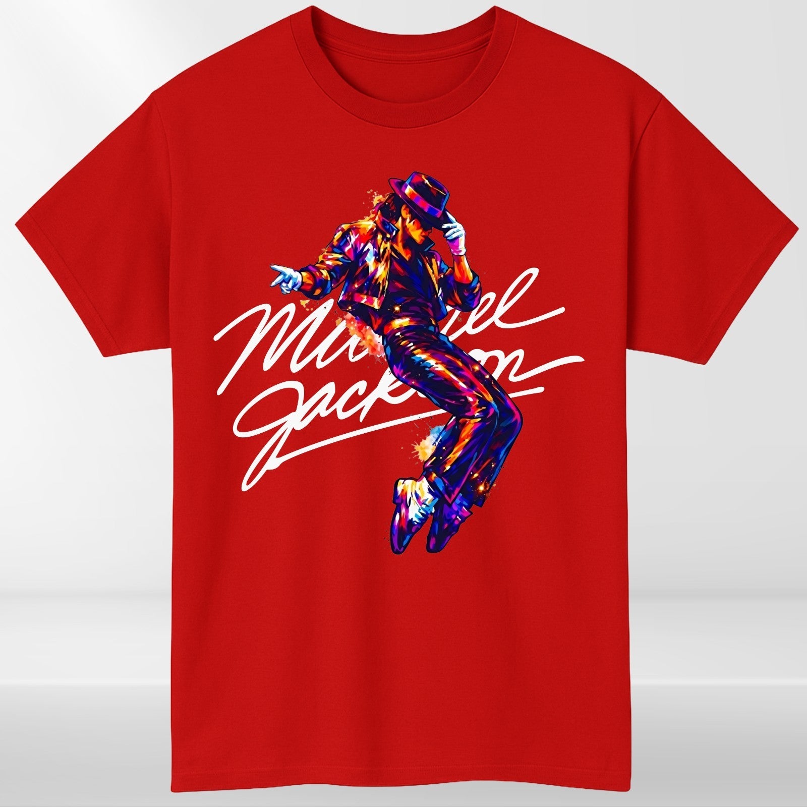 Michael Jackson Inspired Dance Graphic T-Shirt King of Pop Music Unisex Tee Gift