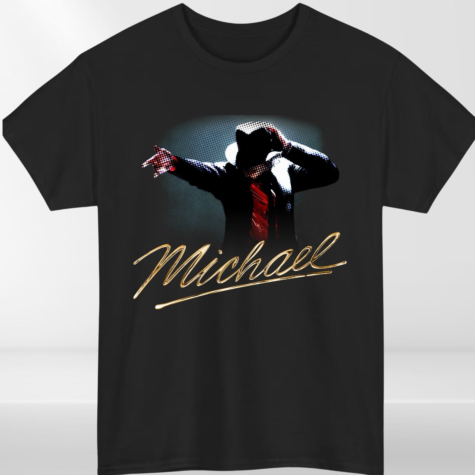 Michael Jackson T Shirt Moonwalk King Pop Dance Graphic Unisex Tee