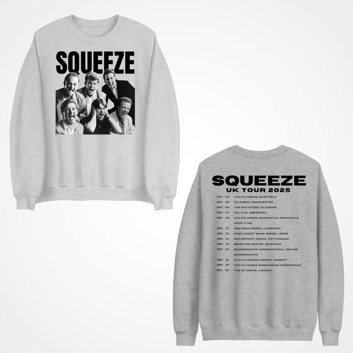 80s British Pop  UK Tour 2025 Jumper | Retro Band Sweatshirt | Music Gift 3Y–4XL