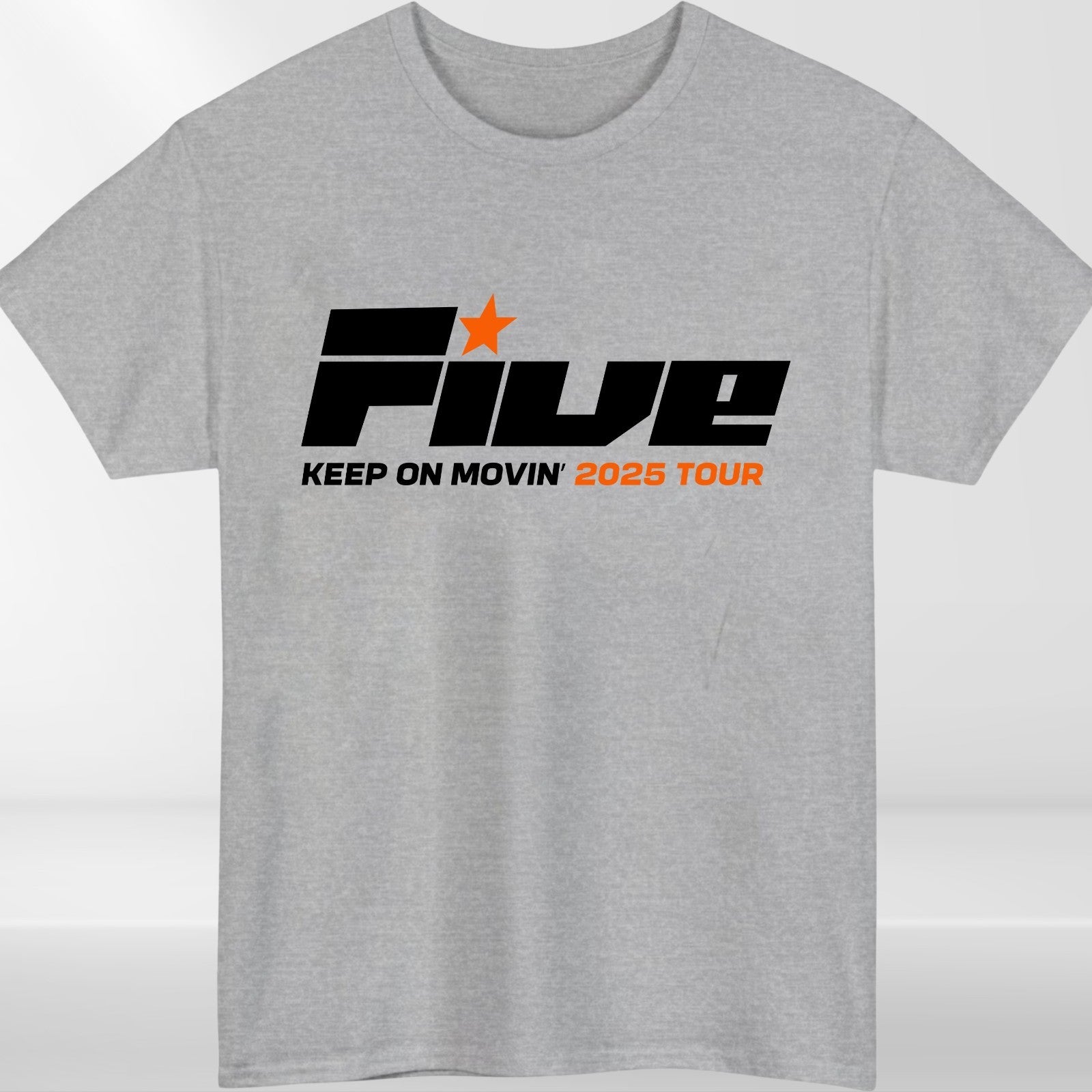Five T Shirt Keep On Movin Tour Concert 2025 Adult & Kids Reunion Tee Top Uk