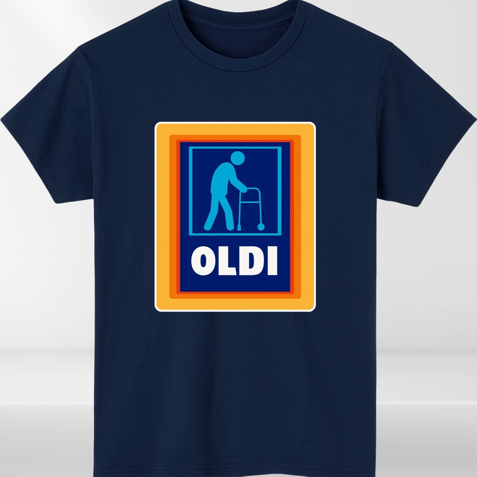 Fathers Day Funny Oldi Parody For Dad T-Shirt product view 4