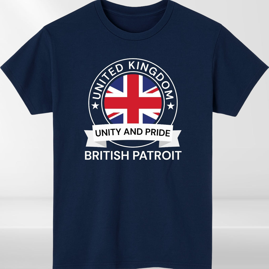 Unite The Kingdom Union Jack Adult Kids T-Shirt British Patriot Protest Top Tee