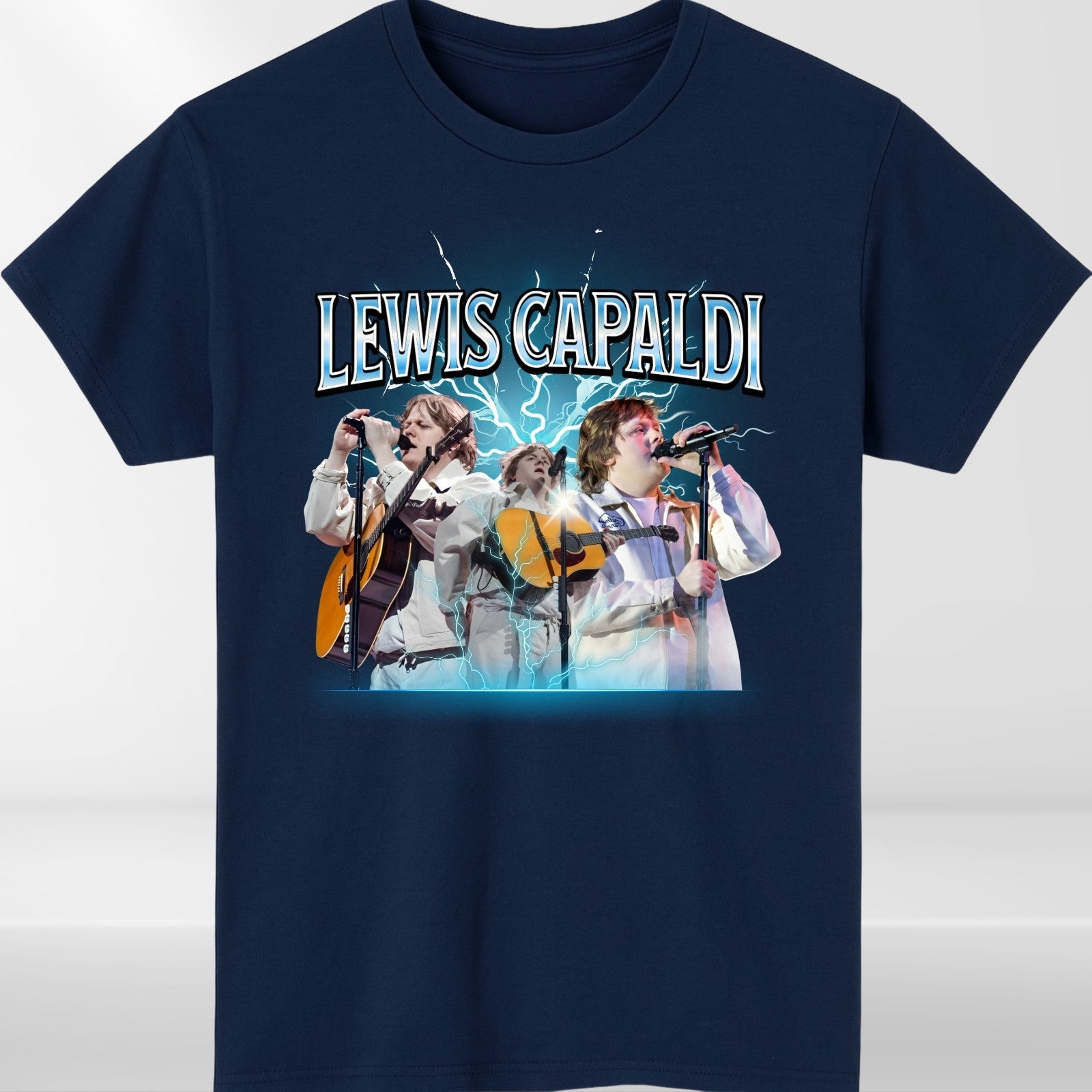 Retro UK Pop Singer Style Vintage T-Shirt product view 4
