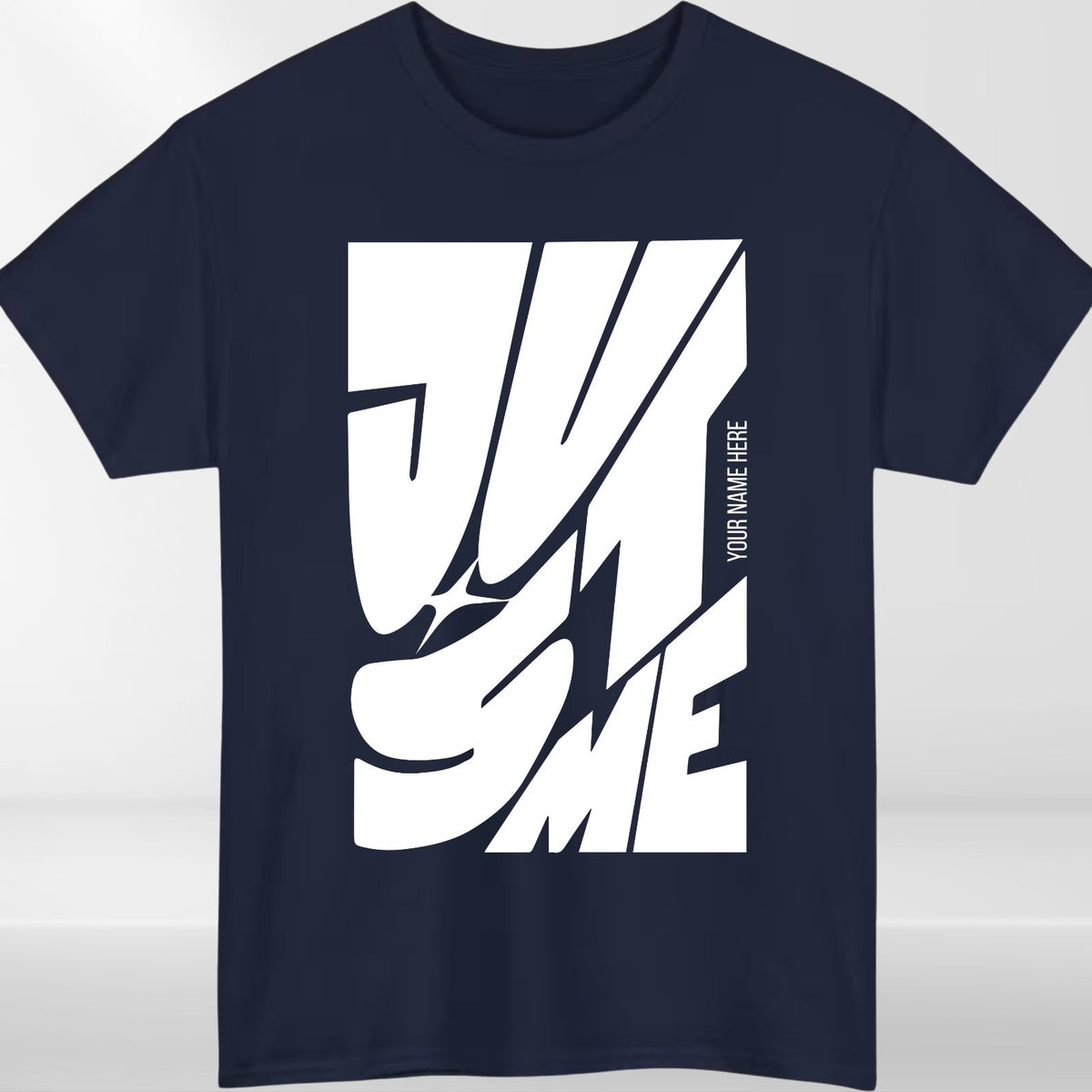 Custom Just Me Personalised Bold T-Shirt product view 4