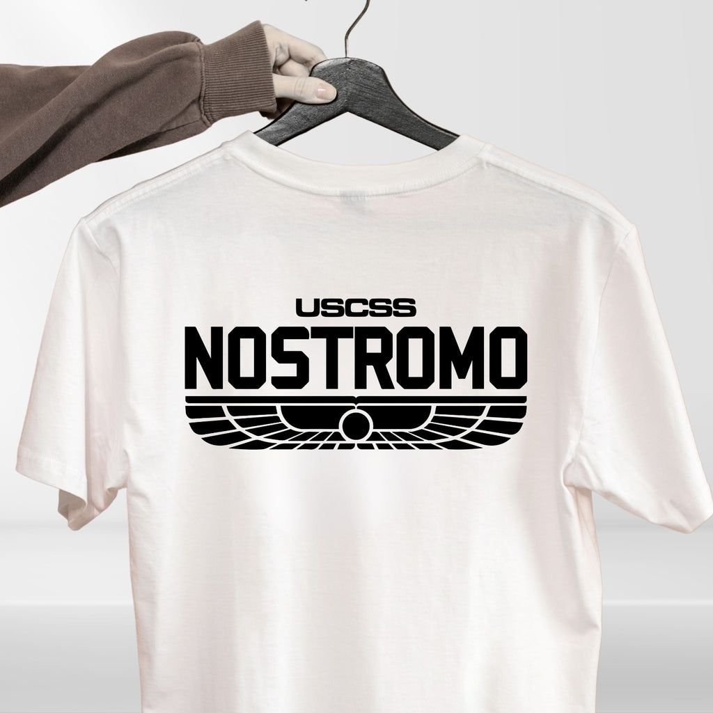 USCSS Nostromo t-shirt Alien geek nerd aliens sci fi top tee present gift