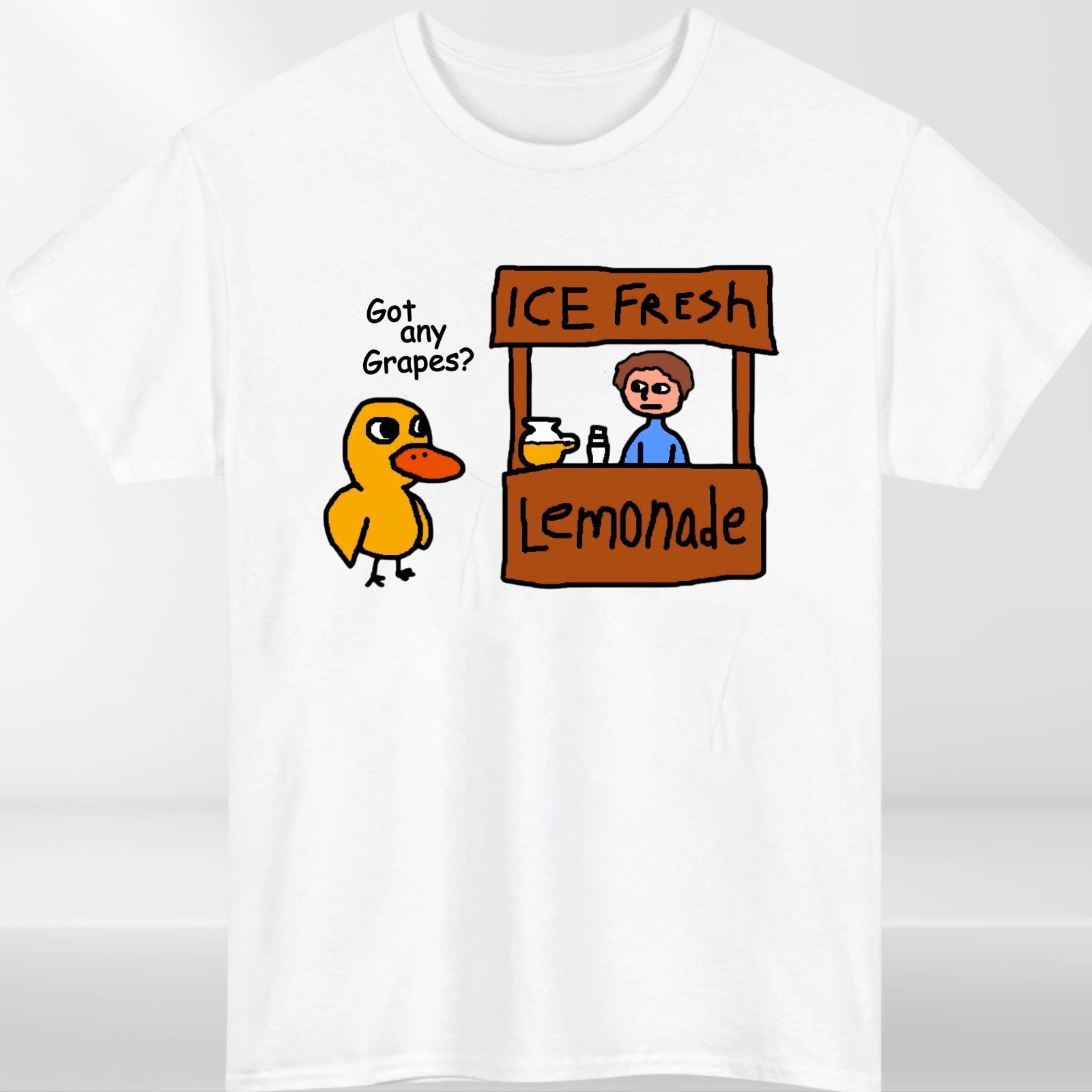 Got Any Grapes Lemonade Boys T-Shirt Funny Memes Novelty Girls Kids Gift