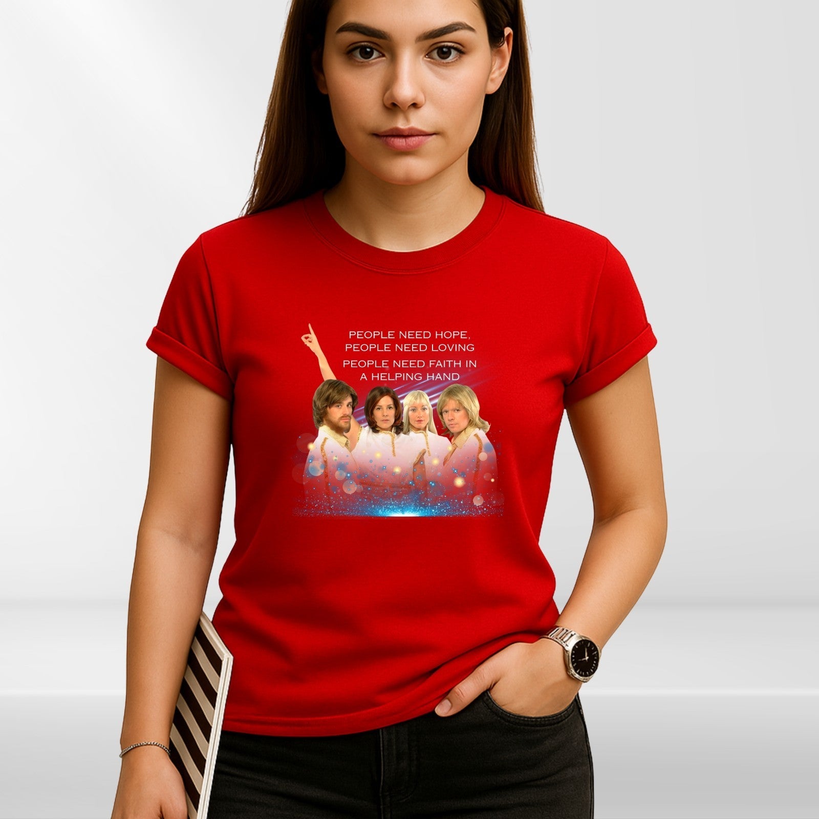 Retro Music Graphic Vintage Band T-Shirt product view 5