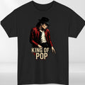 Michael Jackson Inspired King of Pop T-Shirt Music Fan Unisex Graphic Tee UK