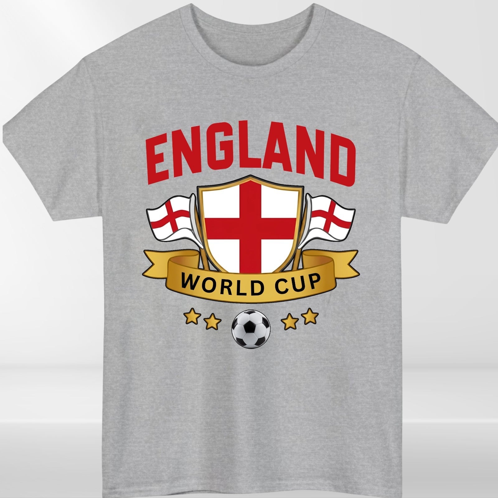 England Football T Shirt 2026 Football Fans Adult Kids Tee Gift Top