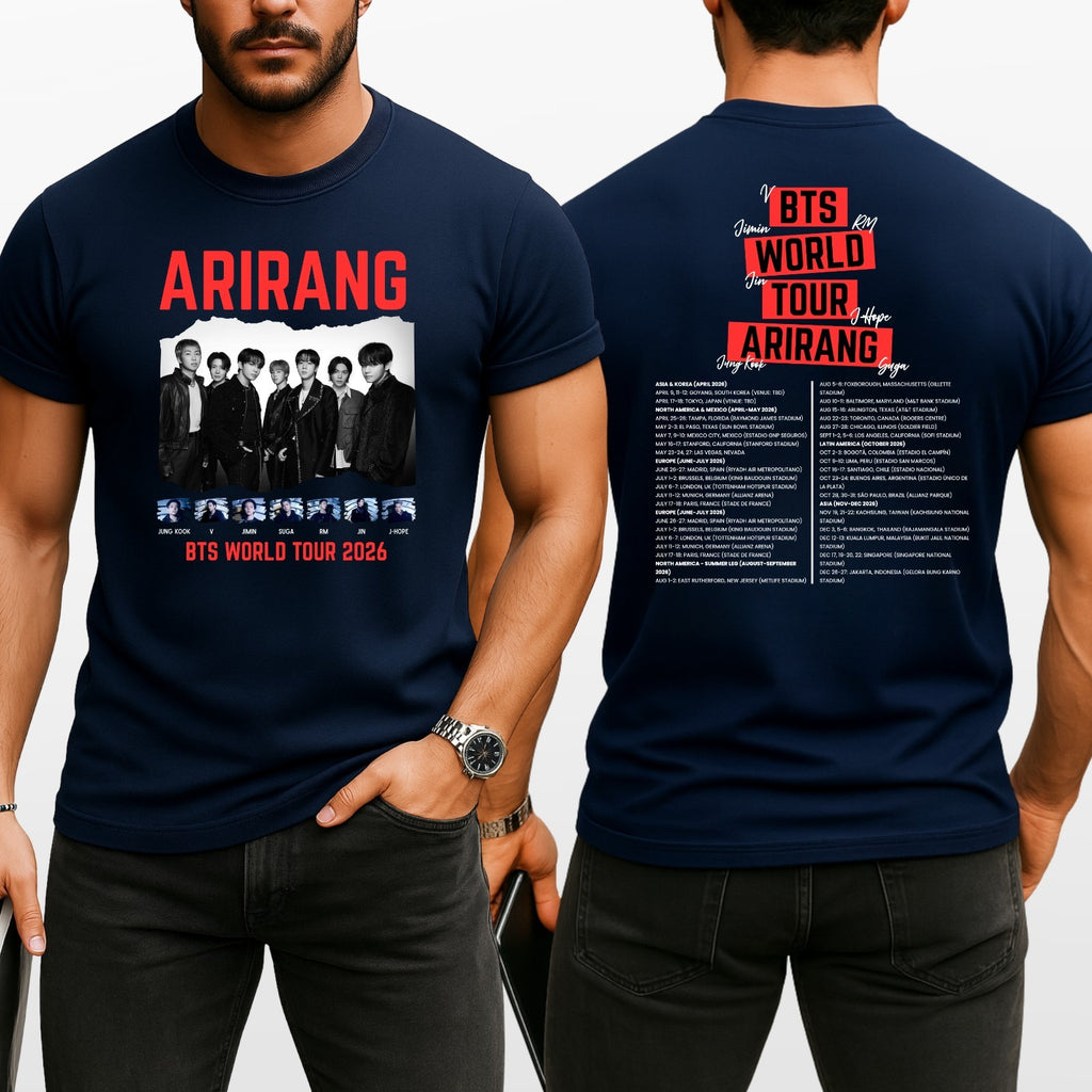 BTS World Tour 2026 Arirang AOP T-Shirt