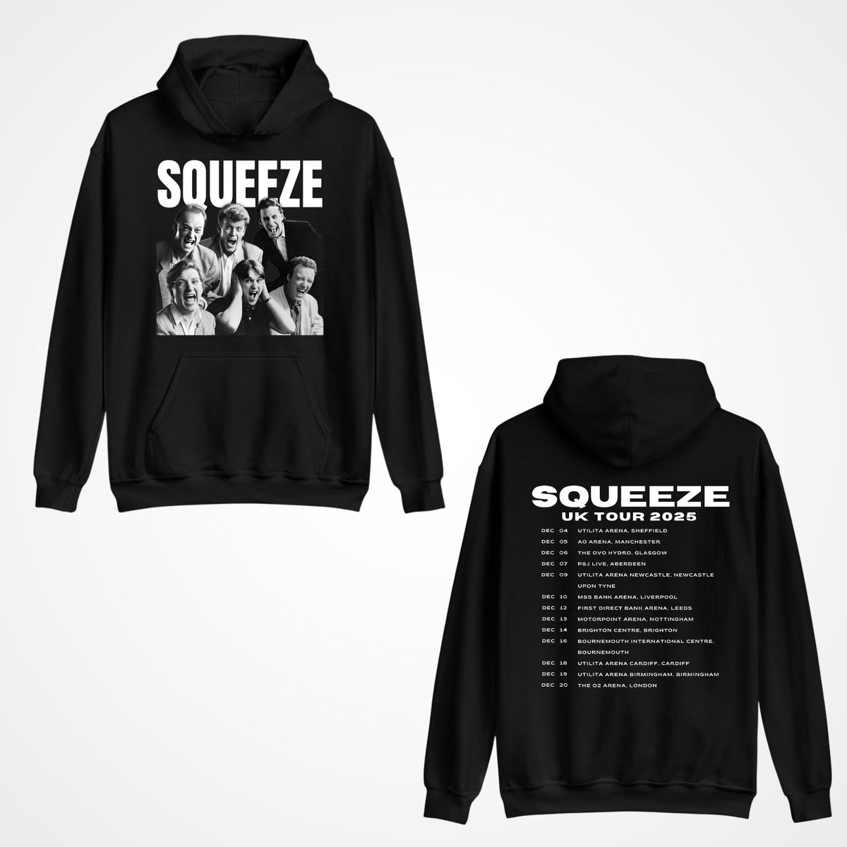 80s British Pop UK Tour 2025 Hoodie | Retro Band Hoodie|Music Lovers Gift 3Y–4XL