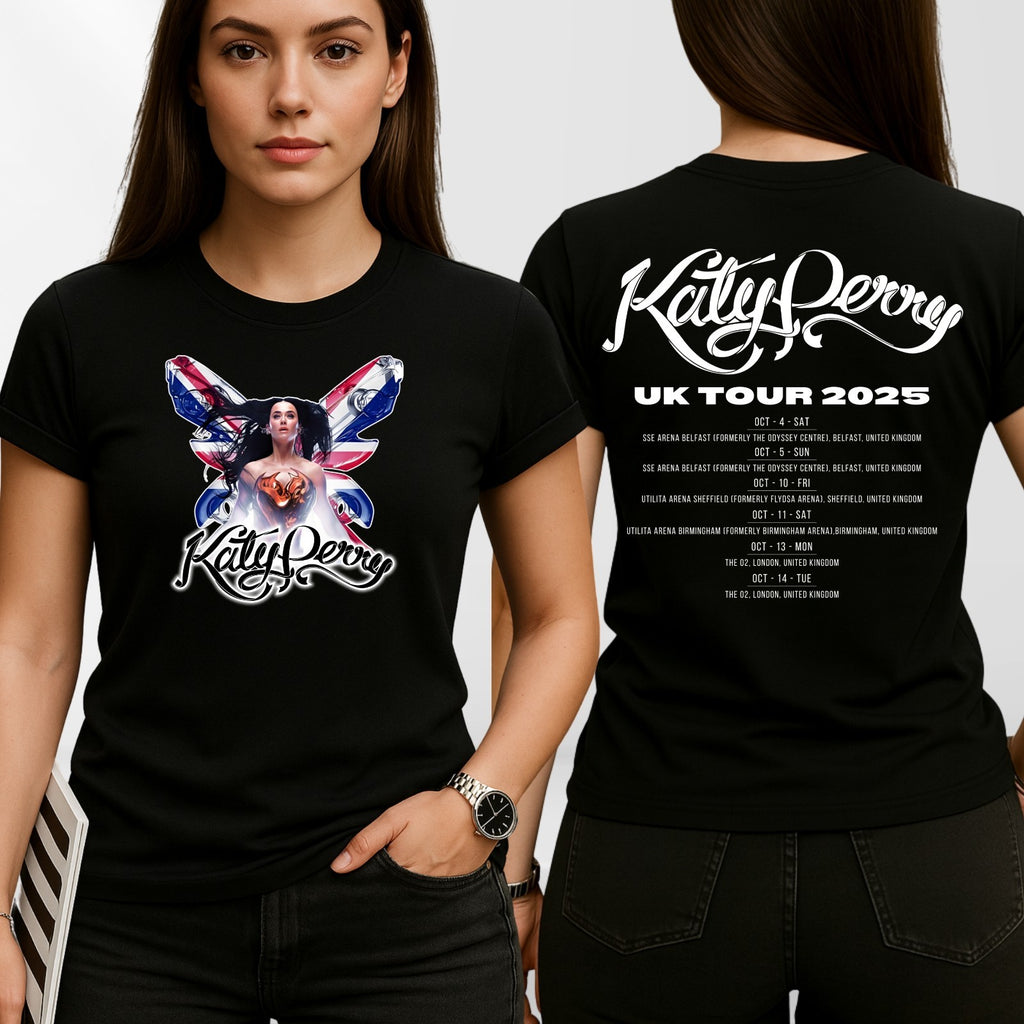 Katy Perry The Lifetimes Tour 2025 Album 3D Unisex T-Shirt