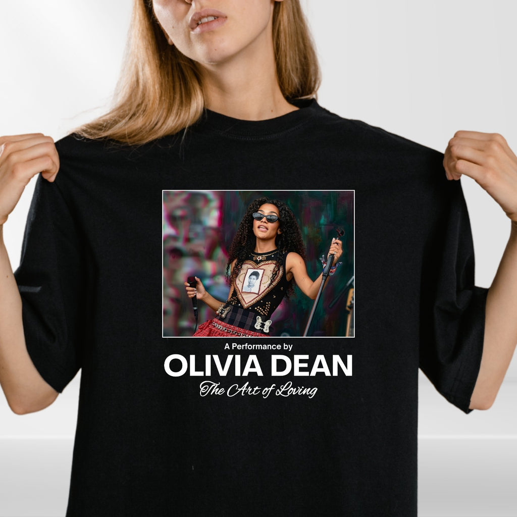 Olivia Dean The Art of Loving Tour T-Shirt + Tour Dates – Unisex