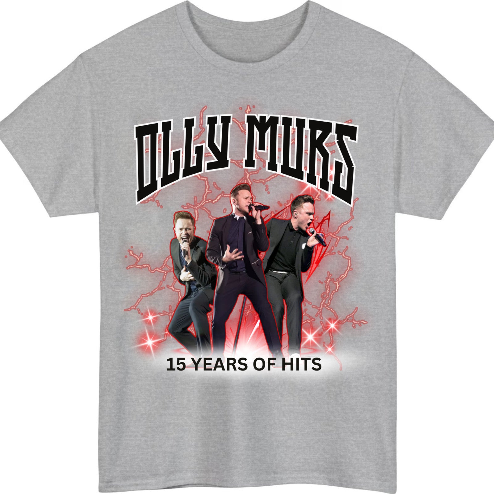 Olly Murs 15 years of hits T-Shirt Style A product view 3