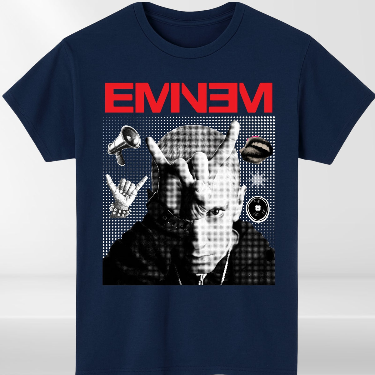Eminem Rap Music Concert T-Shirt Hip Hop Fan Tee Gift For Music Lover Tee Top