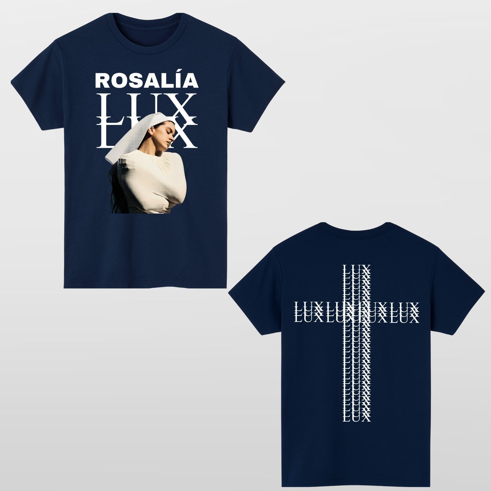 Sides Rosalía LUX 2026 Tour Double Sided Unisex T-Shirt